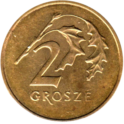 2 groszy, 2003 Reverse
