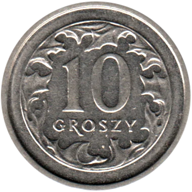 10 groszy, 2003 Reverse