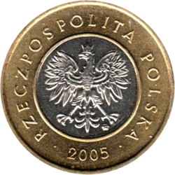 Preview 2 Złoty, 2005 obverse