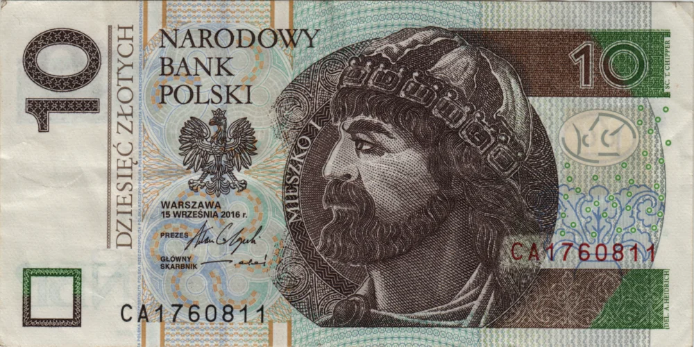 10 Złoty, 2016 Reverse