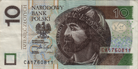 Preview 10 Złoty, 2016 reverse