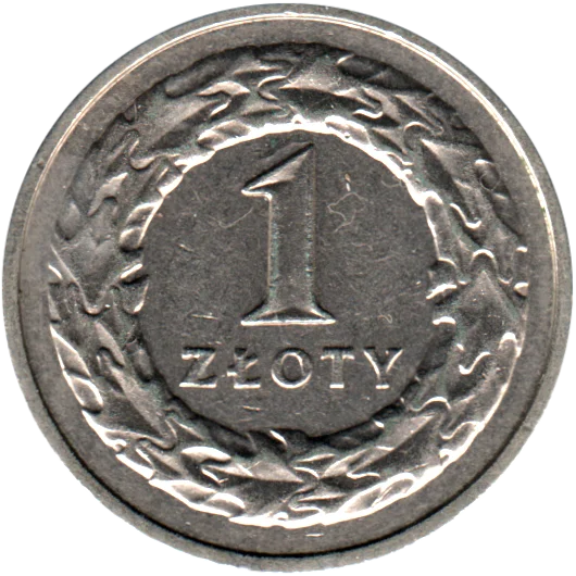 1 Złoty, 2009 Reverse