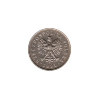 Preview 1 Złoty, 1991 obverse