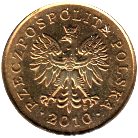 5 groszy, 2010 Obverse
