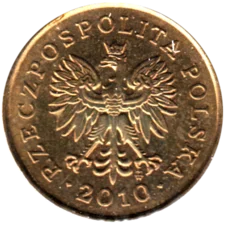Preview 5 groszy, 2010 obverse