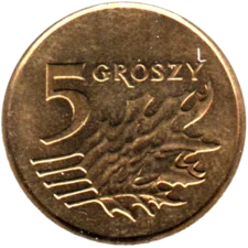 Preview 5 groszy, 2010 reverse
