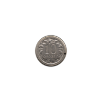 Preview 10 groszy, 1990 reverse