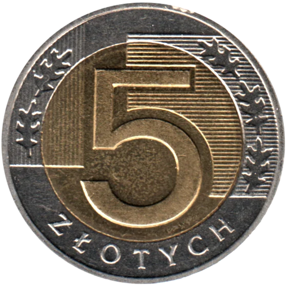 5 Złoty, 2016 Reverse