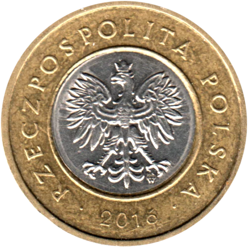 2 Złoty, 2016 Obverse
