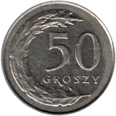 Preview 50 groszy, 2014 reverse