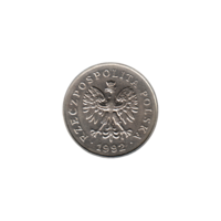 Preview 1 Złoty, 1992 obverse