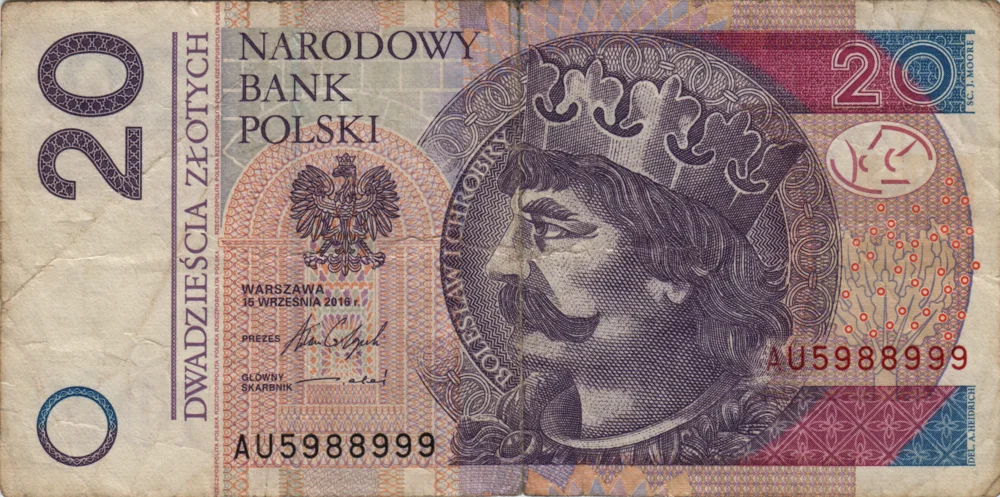 20 Złoty, 2016 Reverse