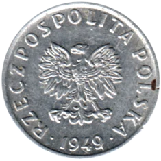 Preview 5 groszy, 1949 obverse