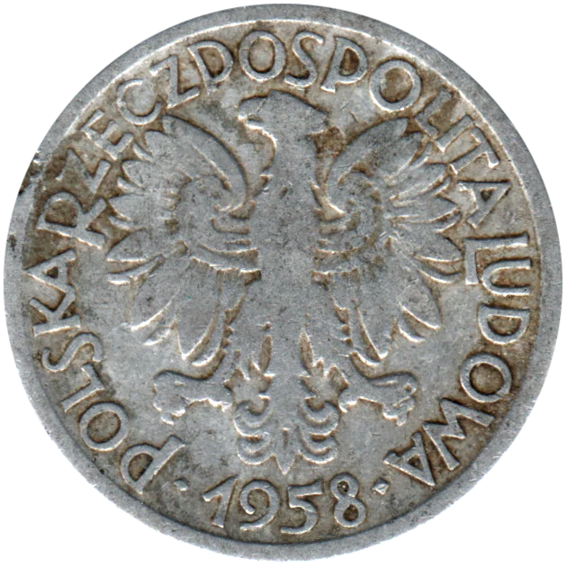 2 Złoty, 1958 Obverse