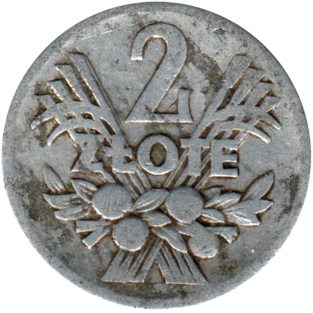 2 Złoty, 1958 Reverse