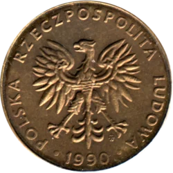 Preview 10 Złoty, 1990 obverse