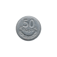 Preview 50 groszy, 1972 reverse