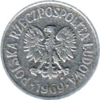 Preview 10 groszy, 1969 obverse