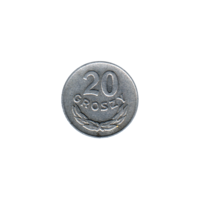 Preview 20 groszy, 1949 reverse