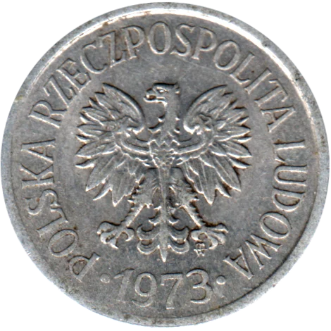 50 groszy, 1973 Obverse
