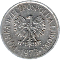 Preview 50 groszy, 1973 obverse