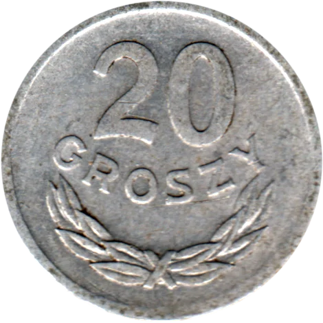 50 groszy, 1973 Reverse