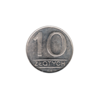 Preview 10 Złoty, 1987 reverse