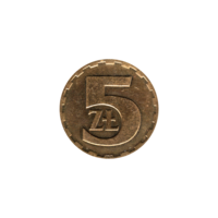 Preview 5 Złoty, 1977 reverse