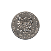 Preview 500 Złoty, 1989 obverse