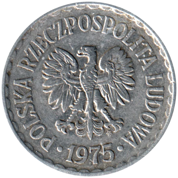 2 Złoty, 1975 Obverse