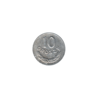 Preview 10 groszy, 1963 reverse