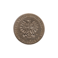 Preview 10 Złoty, 1971 obverse