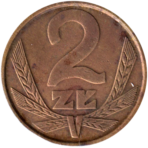 2 Złoty, 1980 Reverse