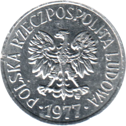 10 groszy, 1977 Obverse