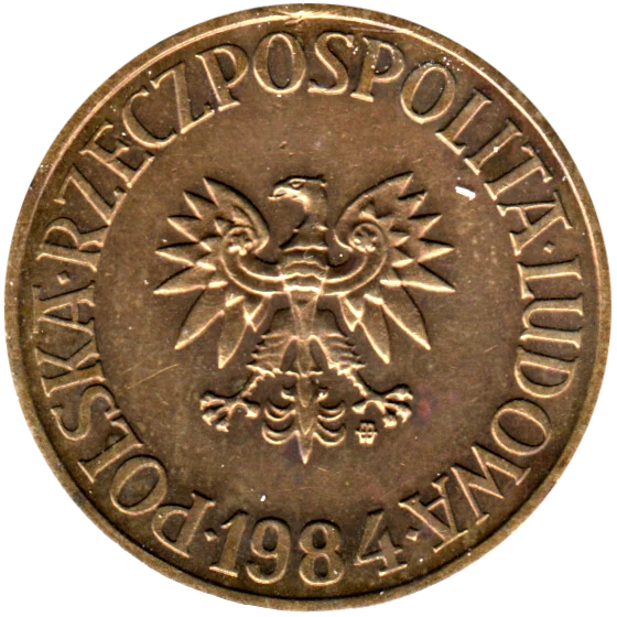 5 Złoty, 1984 Obverse