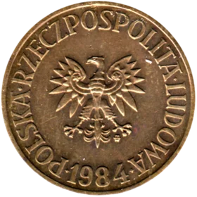 Preview 5 Złoty, 1984 obverse