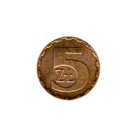 Preview 5 Złoty, 1984 reverse