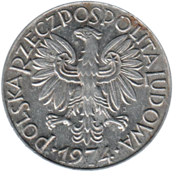 Preview 5 Złoty, 1974 obverse