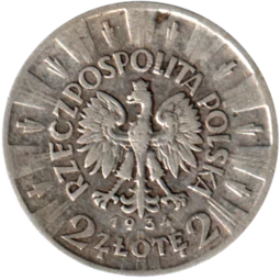 Preview 2 Złoty, 1934 obverse