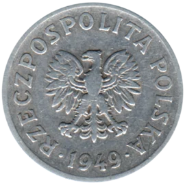 Preview 50 groszy, 1949 obverse