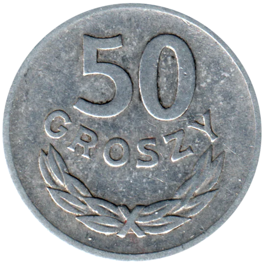 50 groszy, 1949 Reverse