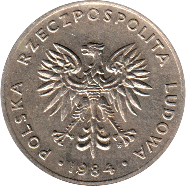 20 Złoty, 1984 Obverse