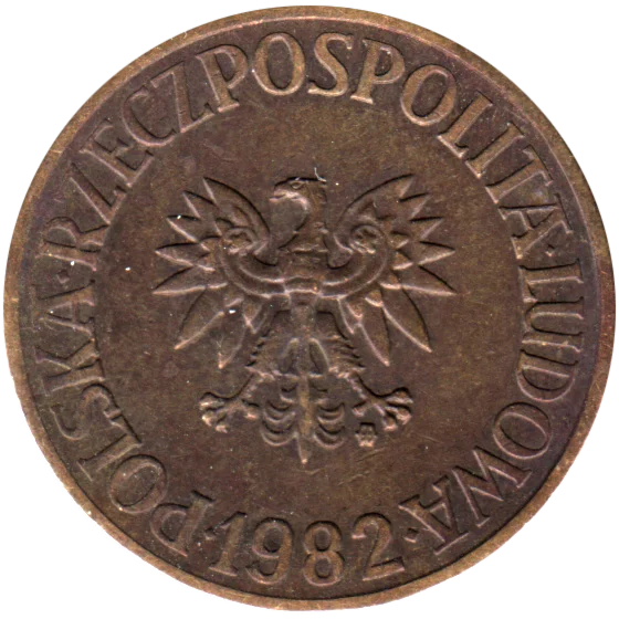 5 Złoty, 1982 Obverse