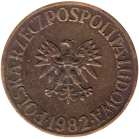 Preview 5 Złoty, 1982 obverse