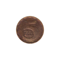 Preview 5 Złoty, 1982 reverse