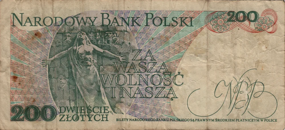200 Złoty, 1988 Obverse