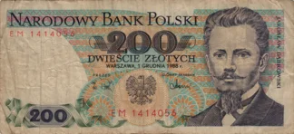 Preview 200 Złoty, 1988 reverse