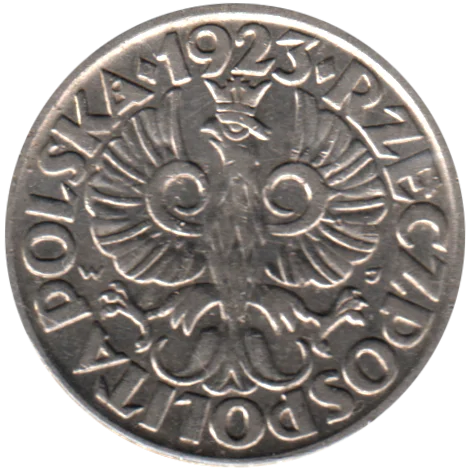 20 groszy, 1923 Obverse