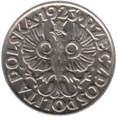 Preview 20 groszy, 1923 obverse