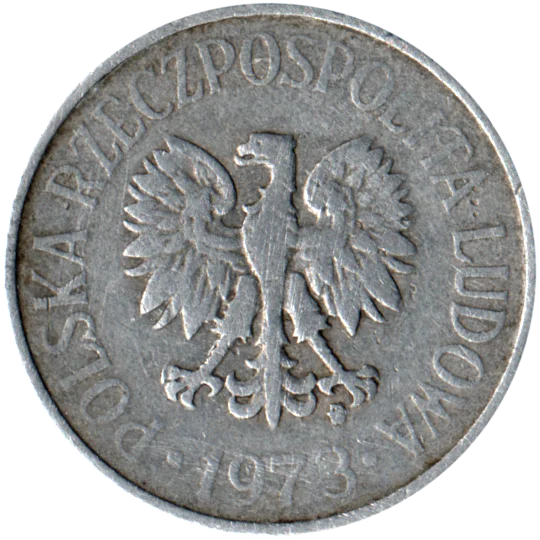 1 Złoty, 1973 Obverse